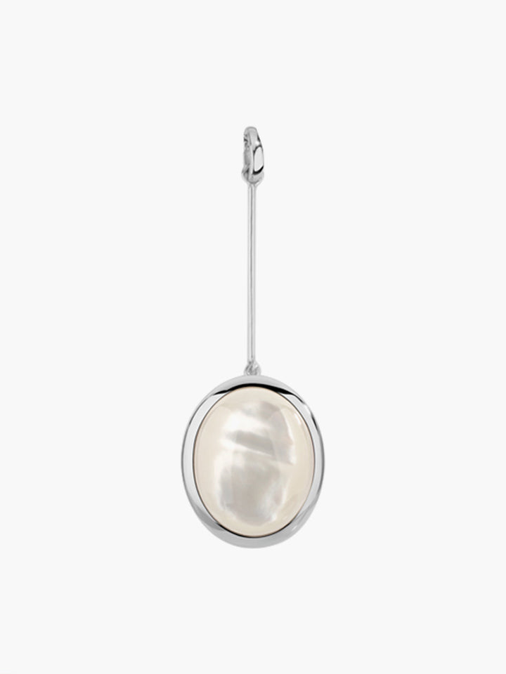 Barok İnci Kolye Sterling Silver Gümüş Ayar Görsel 4 - SvelteChic