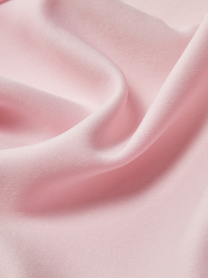 Straplez Kısa Abiye Elbise Pembe Slim Fit Görsel 4 - SvelteChic