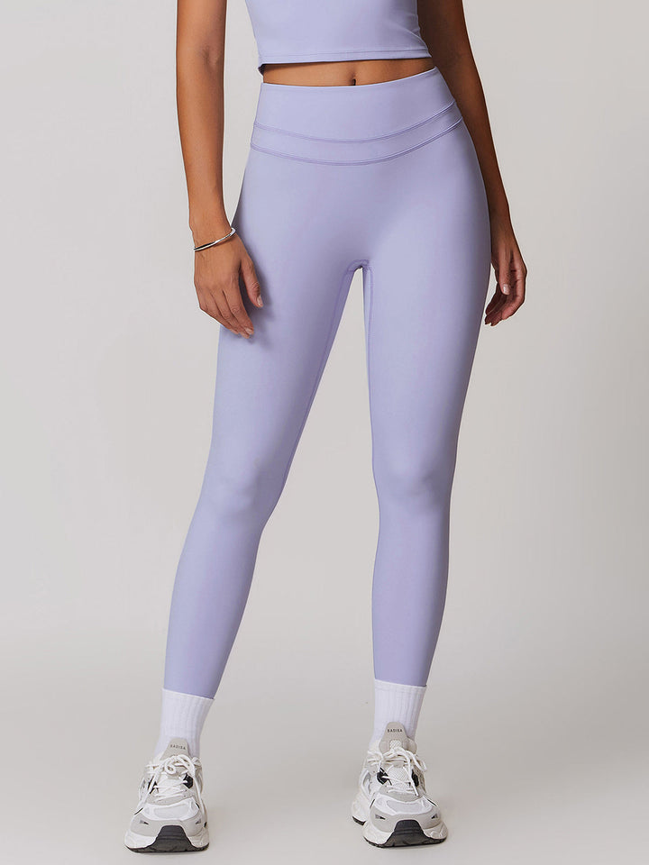 Yüksek Bel Spor Tayt Skinny Kesim Gri Görsel 6 - SvelteChic