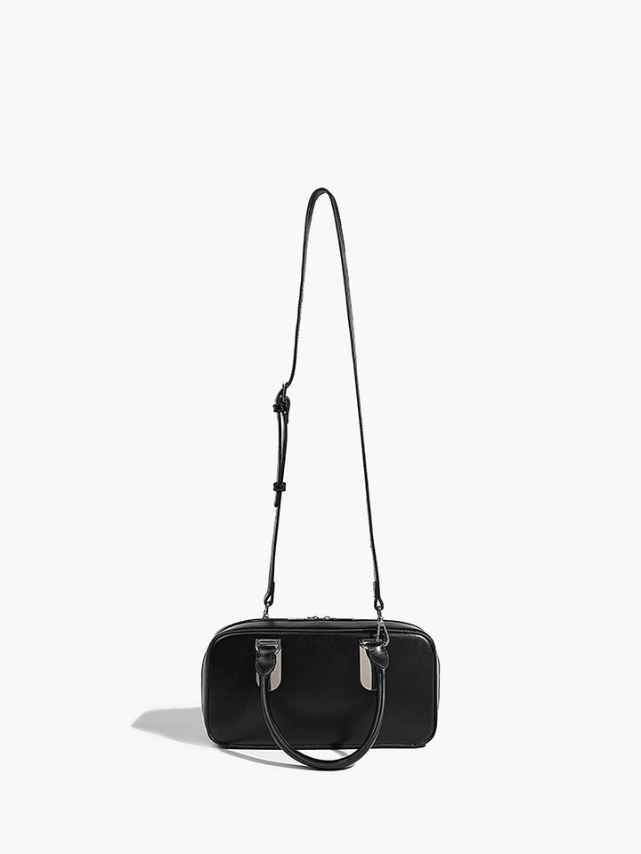Vintage Yastık Görünümlü Tote Çanta Siyah Detay Görünüm - SvelteChic