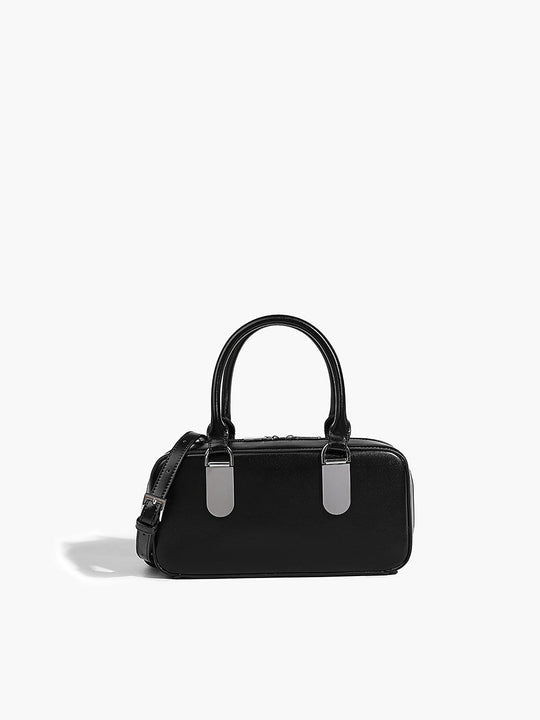 Vintage Yastık Görünümlü Tote Çanta Siyah - SvelteChic Kadın Giyim