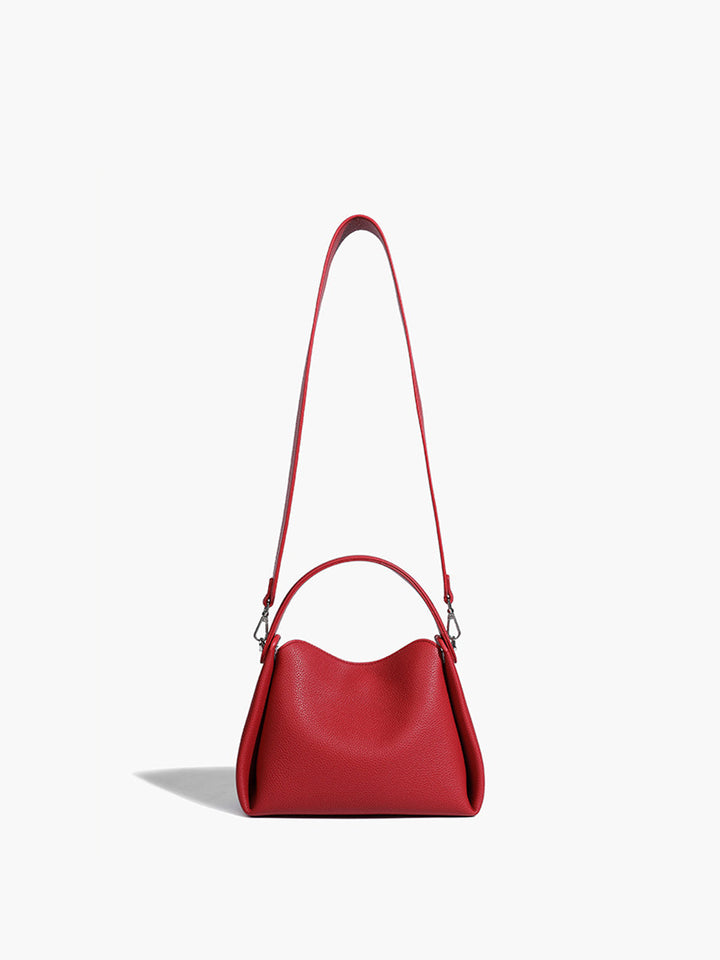 Yumuşak Kutu Detaylı Crossbody Çanta Kırmızı Detay Görünüm - SvelteChic