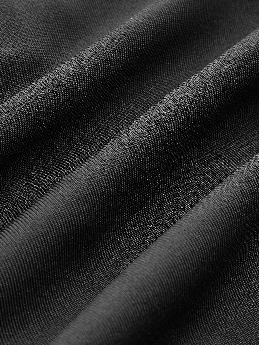 Kısa Kesim Dantel Panelli Korse Bluz Siyah Uzun Kollu Görsel 6 - SvelteChic