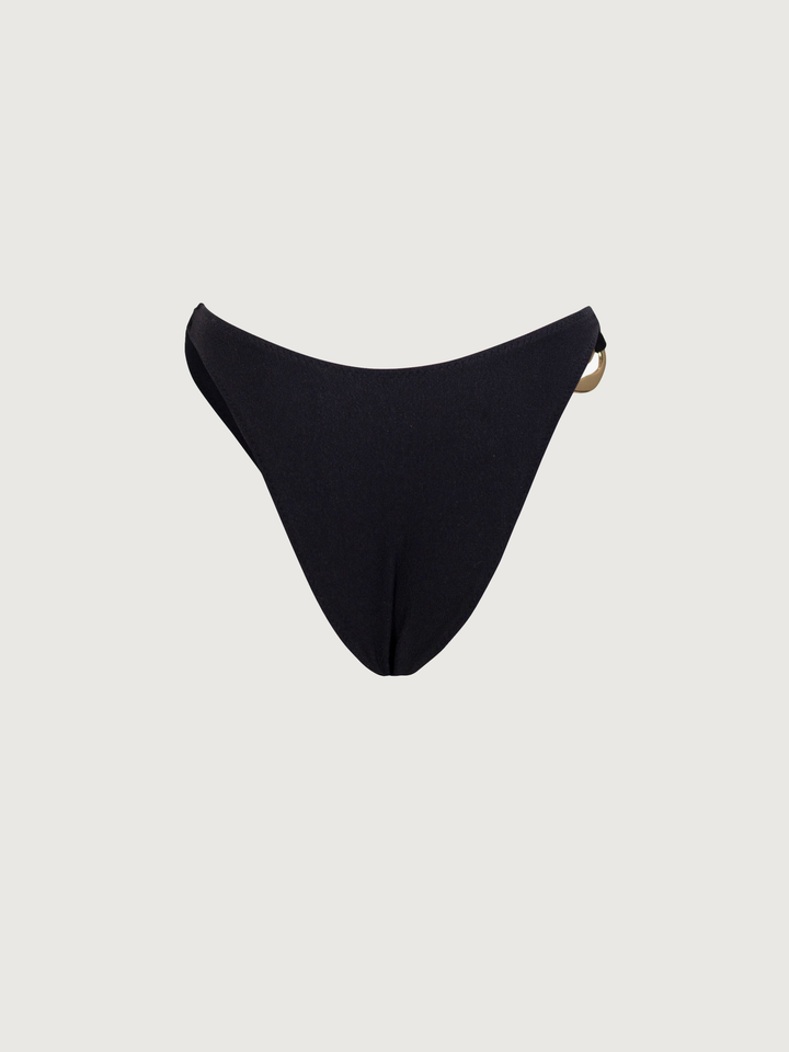 Düşük Bel Bikini Altı - Siyah - Siyah detay