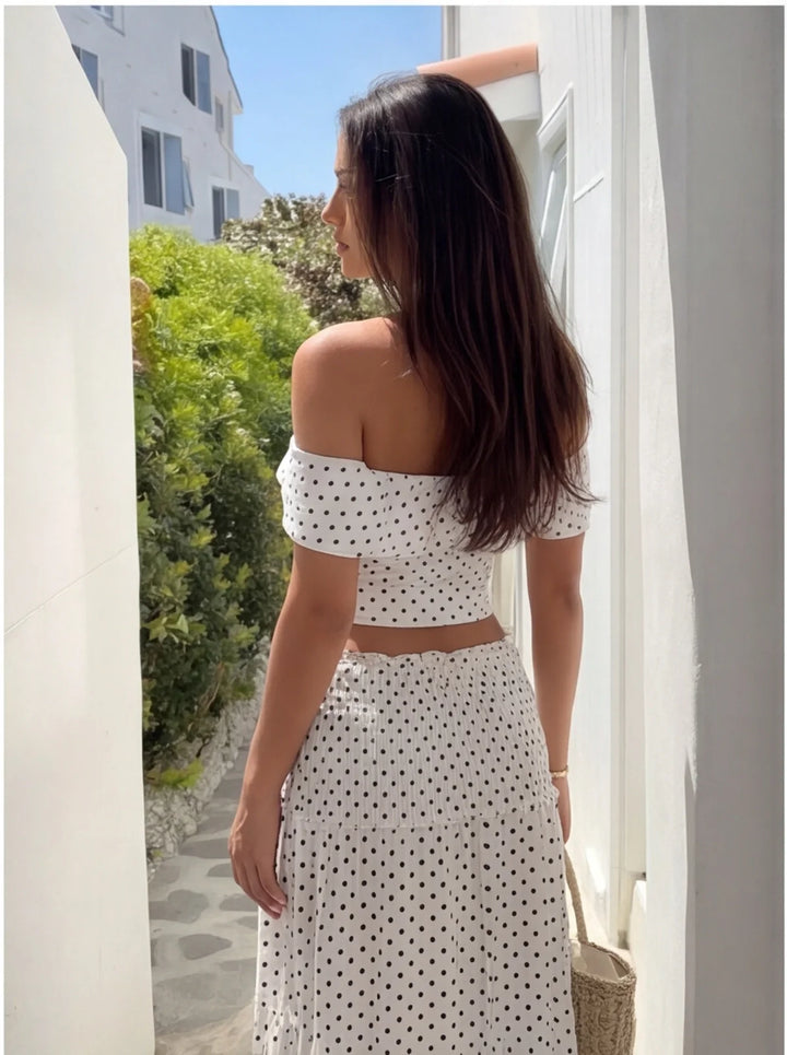 Drape Detaylı Puantiyeli İkili Takım